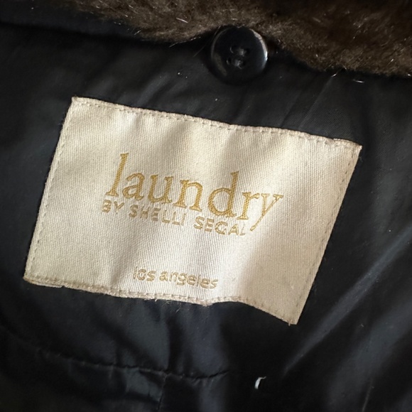 Laundry by Shelli Segal Puffer Coat 19" armpit to armpit seams 42" drop rear - Picture 4 of 4